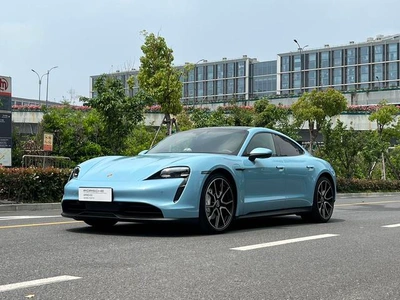 Taycan 2022 model facelift Taycan