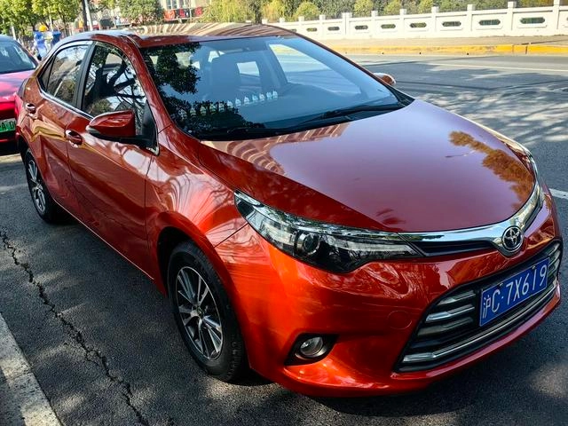 Toyota Levin 2015 1.6G CVT Orange Limited Edition exterior photo 3