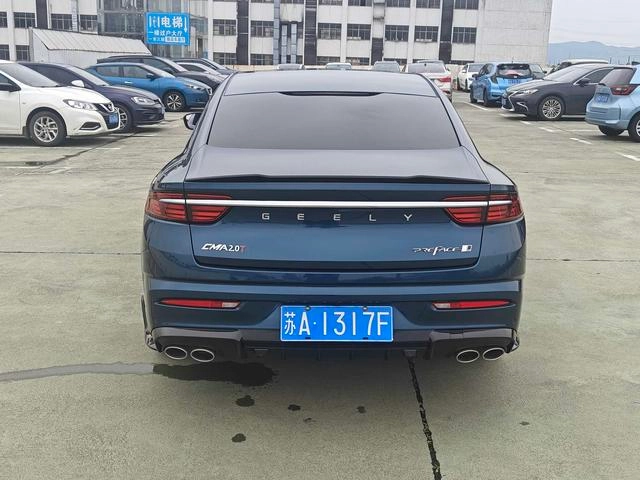 Geely Preface 2023 2.0T Только эта зеленая версия экстерьер фото 4
