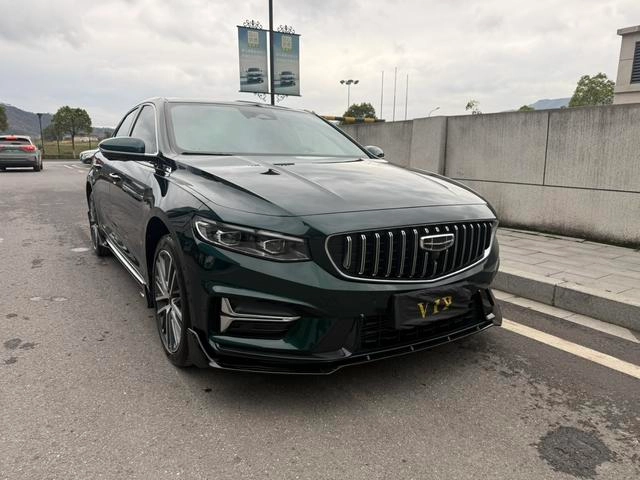 Geely Preface 2023 2.0T Только эта зеленая версия экстерьер фото 3