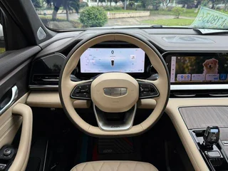 Geely Monjaro 2025 2.0TD High-power automatic two-wheel drive oriental obsidian star version interior photo 19