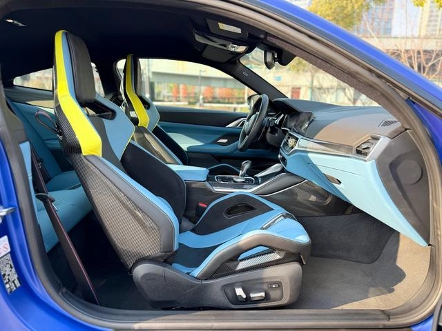 BMW M4 2021 M4 Coupe M xDrive Thunder Edition interior photo 12