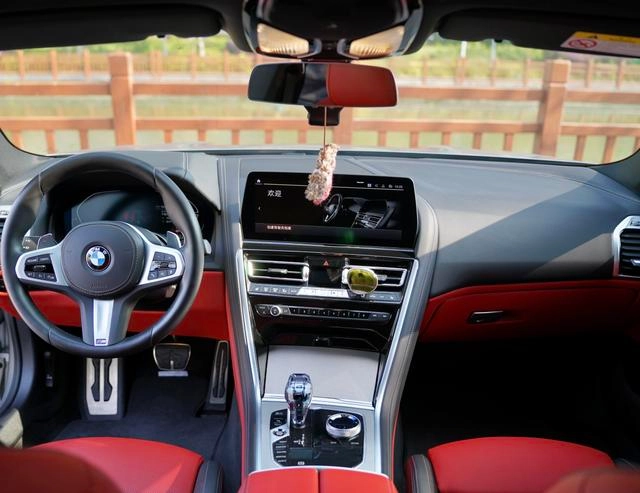 BMW 8 Series 2022 840i Four-door coupe M Sports suit interior photo 11