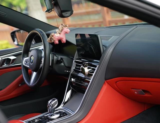 BMW 8 Series 2022 840i Four-door coupe M Sports suit interior photo 13