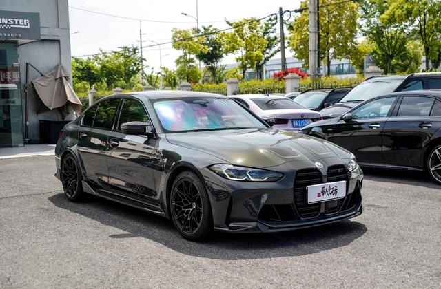 BMW M3 2023 M3 Четырехдверный седан M xDrive Гром издание экстерьер фото 4