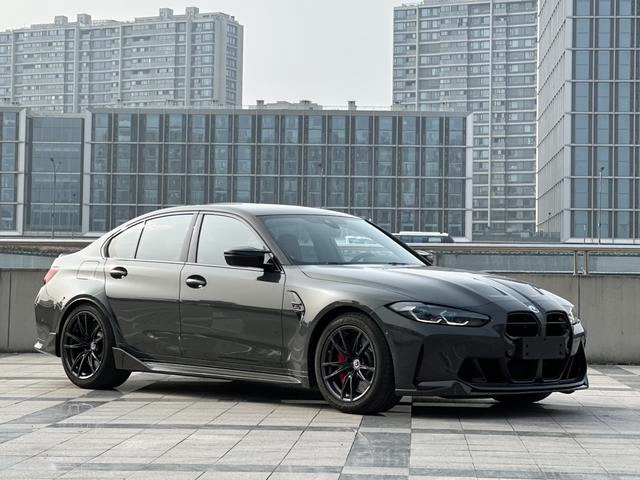 BMW M3 2021 M3 four-door sedan Thunder Edition exterior photo 3
