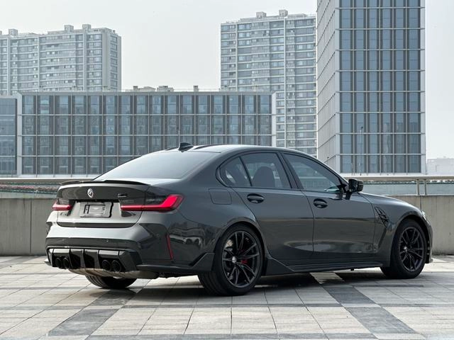 BMW M3 2021 M3 four-door sedan Thunder Edition exterior photo 4