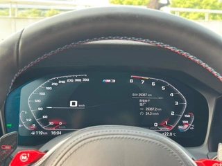 BMW M3 2021 M3 four-door sedan Thunder Edition interior photo 16