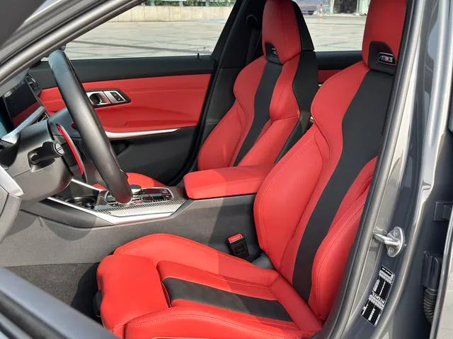 BMW M3 2021 M3 four-door sedan Thunder Edition interior photo 17