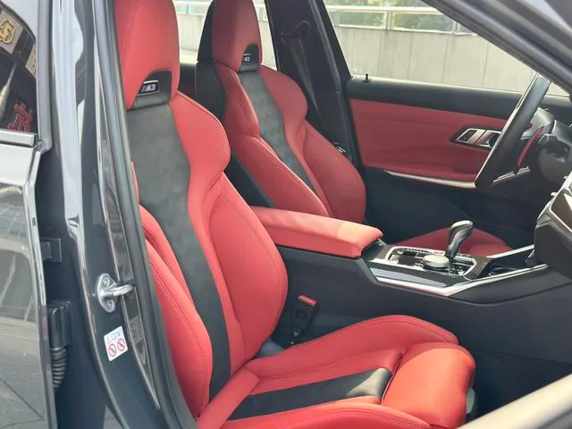 BMW M3 2021 M3 four-door sedan Thunder Edition interior photo 19