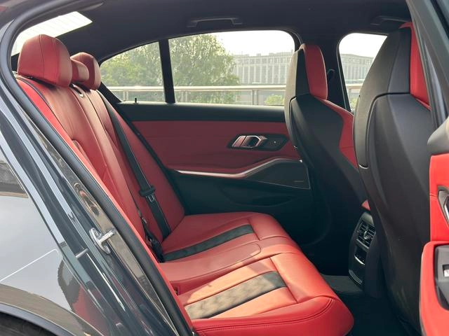 BMW M3 2021 M3 four-door sedan Thunder Edition interior photo 20