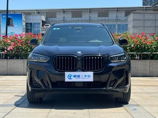 BMW X3 2022 xDrive30i Premium Class M Obsidian Night Suit exterior photo 2