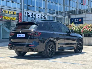 BMW X3 2022 xDrive30i Premium Class M Obsidian Night Suit exterior photo 3