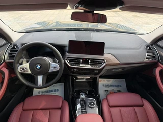 BMW X3 2023 xDrive30i Leading Type M Obsidian Night Suit interior photo 6