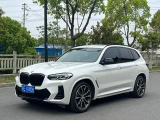 BMW X3 2022 xDrive30i Leading Type M Obsidian Night Suit exterior photo 1