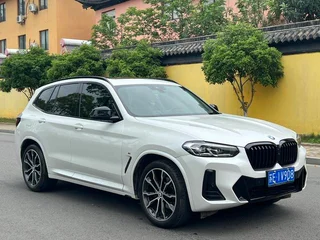 BMW X3 2022 xDrive30i Leading Type M Obsidian Night Suit exterior photo 3