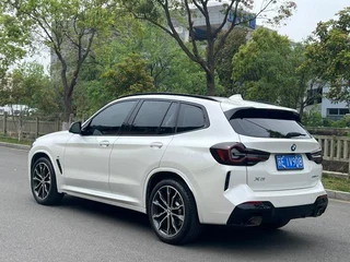 BMW X3 2022 xDrive30i Leading Type M Obsidian Night Suit exterior photo 6