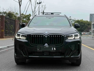 BMW X3 2022 xDrive30i Premium Class M Obsidian Night Suit exterior photo 2