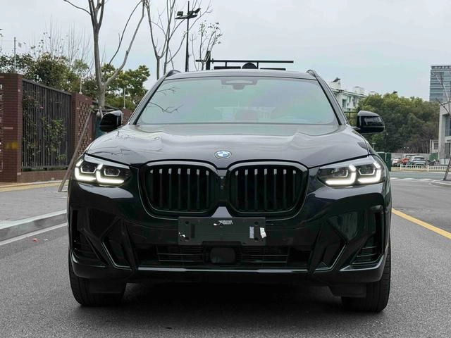 BMW X3 2022 xDrive30i Premium Class M Obsidian Night Suit exterior photo 2