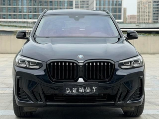 BMW X3 2022 Вторичная модификация xDrive30i Лидирующий M Ночной костюм экстерьер фото 2
