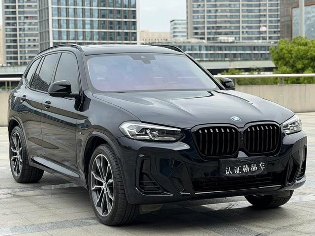 BMW X3 2022 Вторичная модификация xDrive30i Лидирующий M Ночной костюм экстерьер фото 3