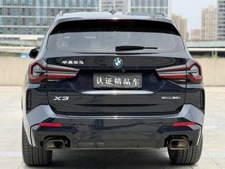 BMW X3 2022 Вторичная модификация xDrive30i Лидирующий M Ночной костюм экстерьер фото 4