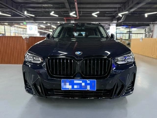 BMW X3 2022 xDrive30i Premium Class M Obsidian Night Suit exterior photo 2