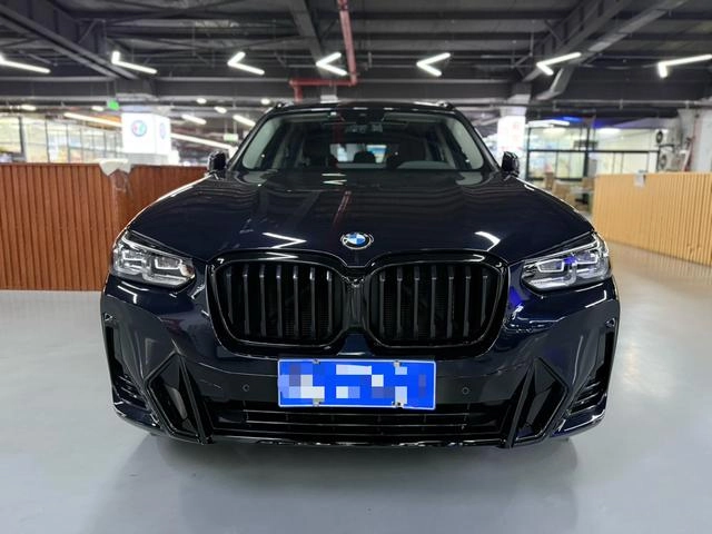 BMW X3 2022 xDrive30i Premium Class M Obsidian Night Suit exterior photo 2