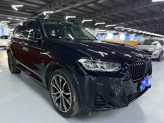 BMW X3 2022 xDrive30i Premium Class M Obsidian Night Suit exterior photo 3