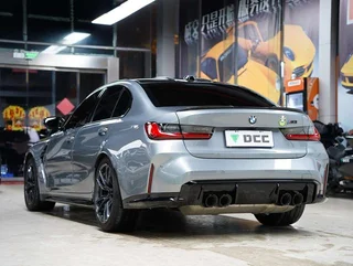 BMW M3 2023 M3 four-door sedan Thunder Edition exterior photo 2
