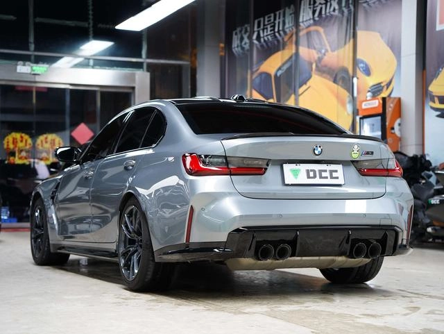BMW M3 2023 M3 four-door sedan Thunder Edition exterior photo 2