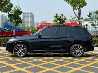 BMW X3 2022 xDrive30i Leading Type M Obsidian Night Suit exterior photo 3