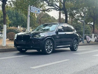 BMW X3 2023 xDrive30i Leading Type M Obsidian Night Suit exterior photo 1
