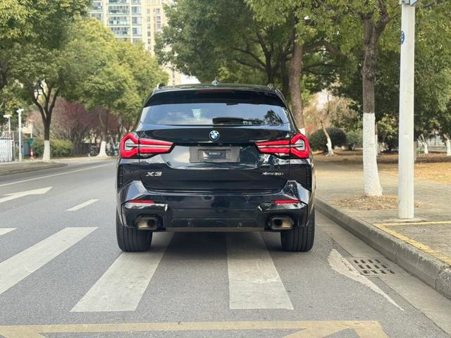 BMW X3 2023 xDrive30i Leading Type M Obsidian Night Suit exterior photo 4