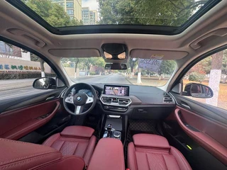 BMW X3 2023 xDrive30i Leading Type M Obsidian Night Suit interior photo 10
