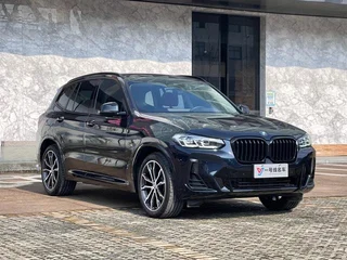 BMW X3 2022 xDrive30i Leading Type M Obsidian Night Suit exterior photo 3