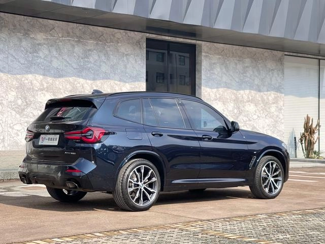 BMW X3 2022 xDrive30i Leading Type M Obsidian Night Suit exterior photo 4