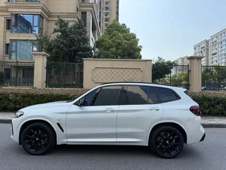 BMW X3 2022 Restyling xDrive30i Premium Class M Obsidian Night Suit exterior photo 7