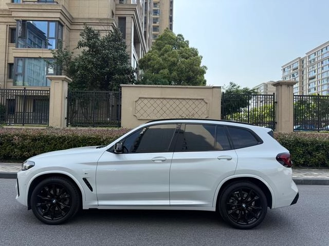 BMW X3 2022 Restyling xDrive30i Premium Class M Obsidian Night Suit exterior photo 7