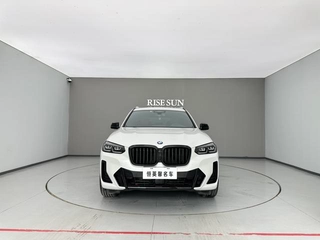 BMW X3 2022 xDrive30i Premium Class M Obsidian Night Suit exterior photo 2