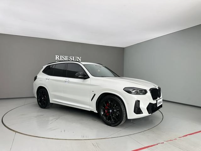 BMW X3 2022 xDrive30i Premium Class M Obsidian Night Suit exterior photo 3