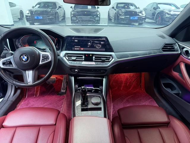 BMW 4 Series 2022 425i Convertible M Sports suit interior photo 13