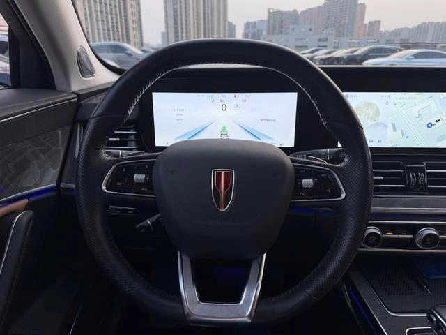 Hongqi HS5 2023 2.0T Four-wheel-drive flag collar Pro version interior photo 15