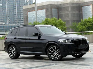 BMW X3 2023 xDrive30i Leading Type M Obsidian Night Suit exterior photo 3