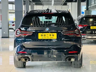BMW X3 2022 Вторичная модификация xDrive30i Лидирующий M Ночной костюм экстерьер фото 4