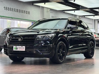 Volkswagen Touareg 2022 3.0TSI Edición Sharp Enjoy Traje deportivo negro Yao