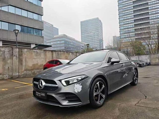 Mercedes-Benz A-Class 2023 A 200 L Sport Sedan Fashion Edition exterior photo 1