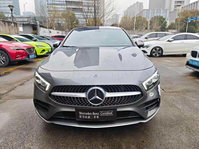 Mercedes-Benz A-Class 2023 A 200 L Sport Sedan Fashion Edition exterior photo 2