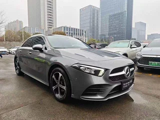 Mercedes-Benz A-Class 2023 A 200 L Sport Sedan Fashion Edition exterior photo 3