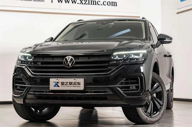 Volkswagen Touareg 2022 3.0TSI Sharp Edition obsidian black sports suit exterior photo 3